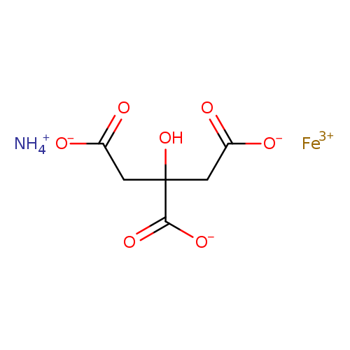 [O-]C(=O)C(CC(=O)[O-])(CC(=O)[O-])O.[Fe+3].[NH4+]