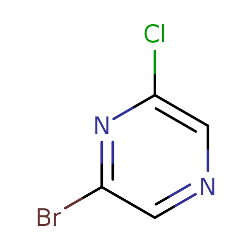 Clc1cncc(n1)Br