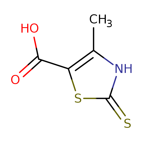 OC(=O)c1sc(=S)[nH]c1C
