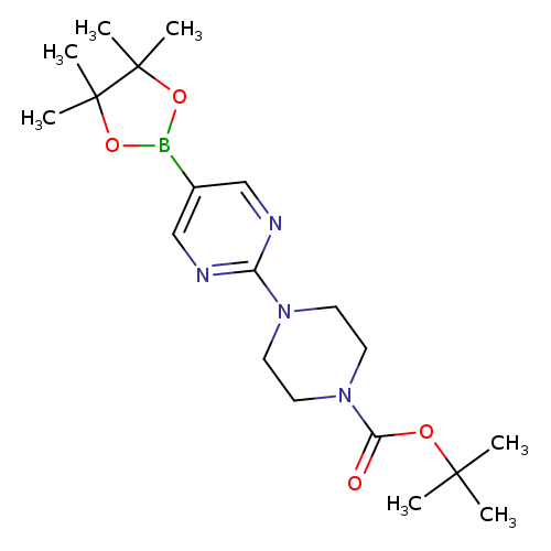 O=C(N1CCN(CC1)c1ncc(cn1)B1OC(C(O1)(C)C)(C)C)OC(C)(C)C