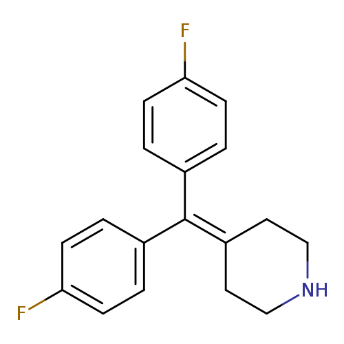 Fc1ccc(cc1)C(=C1CCNCC1)c1ccc(cc1)F