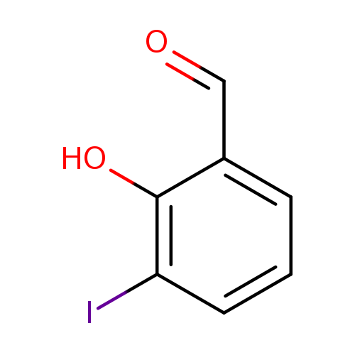 O=Cc1cccc(c1O)I