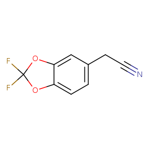 N#CCc1ccc2c(c1)OC(O2)(F)F