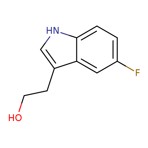 OCCc1c[nH]c2c1cc(F)cc2