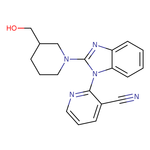OCC1CCCN(C1)c1nc2c(n1c1ncccc1C#N)cccc2