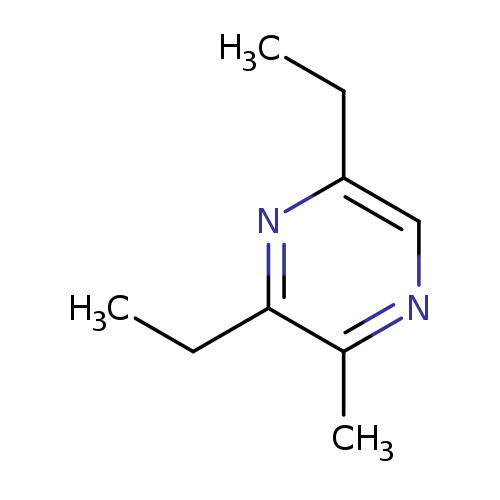 CCc1cnc(c(n1)CC)C