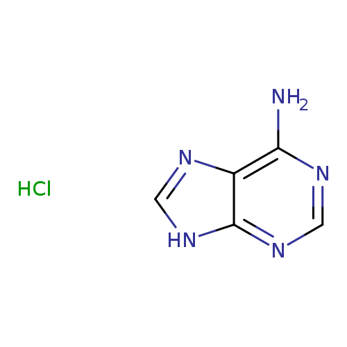 Nc1ncnc2c1nc[nH]2.Cl