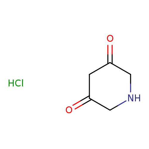 O=C1CNCC(=O)C1.Cl