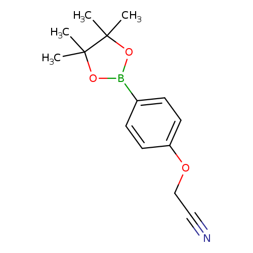 N#CCOc1ccc(cc1)B1OC(C(O1)(C)C)(C)C