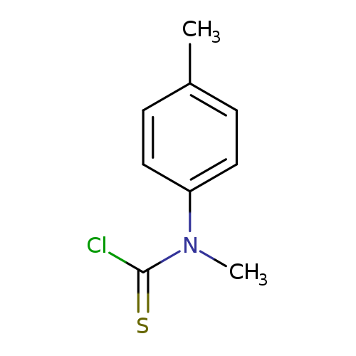 CN(c1ccc(cc1)C)C(=S)Cl