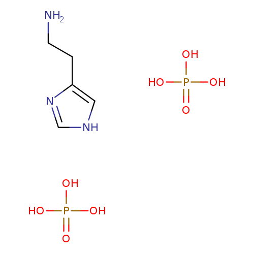 OP(=O)(O)O.OP(=O)(O)O.NCCc1nc[nH]c1