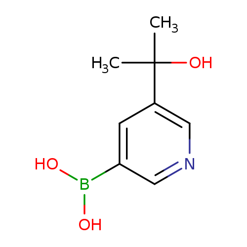 OB(c1cncc(c1)C(O)(C)C)O