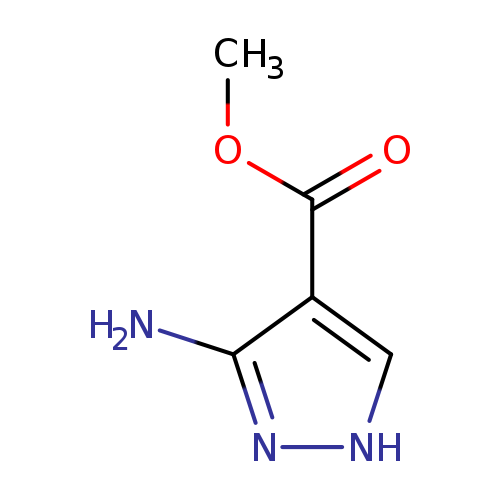 COC(=O)c1c[nH]nc1N