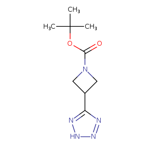 O=C(N1CC(C1)c1n[nH]nn1)OC(C)(C)C