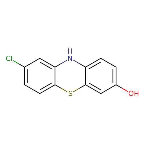 Oc1ccc2c(c1)Sc1c(N2)cc(cc1)Cl