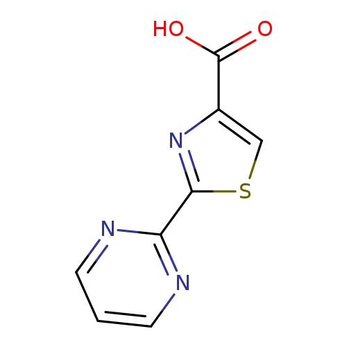 OC(=O)c1csc(n1)c1ncccn1