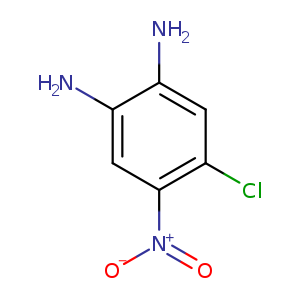 [O-][N+](=O)c1cc(N)c(cc1Cl)N