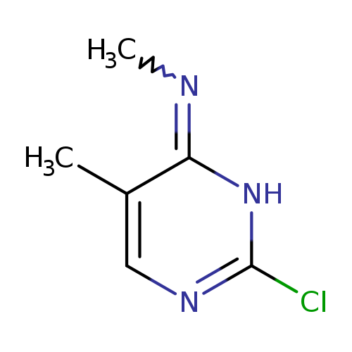 CN=c1[nH]c(Cl)ncc1C