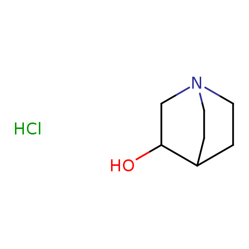 OC1CN2CCC1CC2.Cl