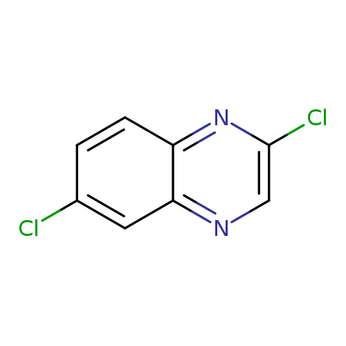 Clc1ccc2c(c1)ncc(n2)Cl