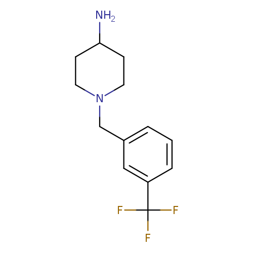 NC1CCN(CC1)Cc1cccc(c1)C(F)(F)F