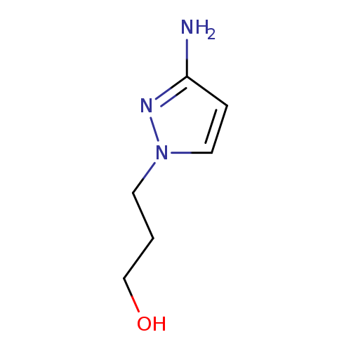 Nc1ccn(n1)CCCO