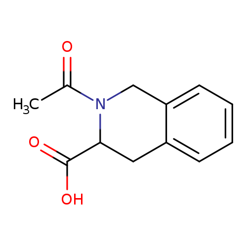 CC(=O)N1Cc2ccccc2CC1C(=O)O