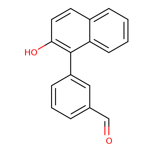 O=Cc1cccc(c1)c1c(O)ccc2c1cccc2