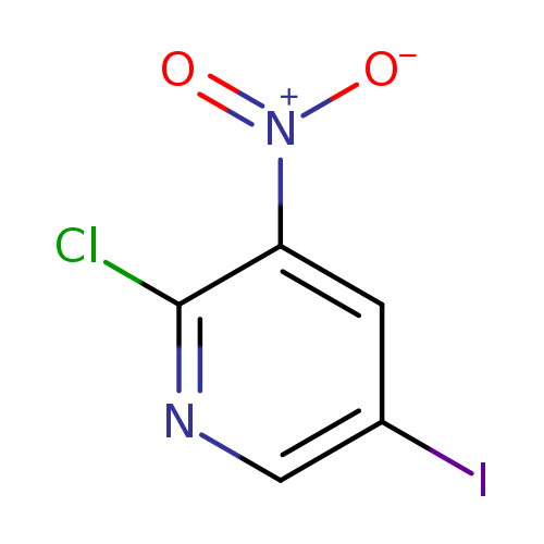 Ic1cnc(c(c1)[N+](=O)[O-])Cl