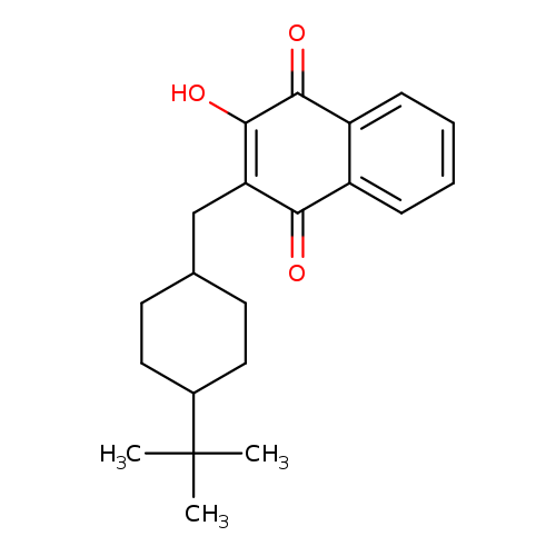 OC1=C(CC2CCC(CC2)C(C)(C)C)C(=O)c2c(C1=O)cccc2