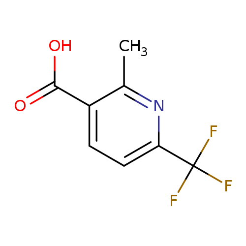 OC(=O)c1ccc(nc1C)C(F)(F)F