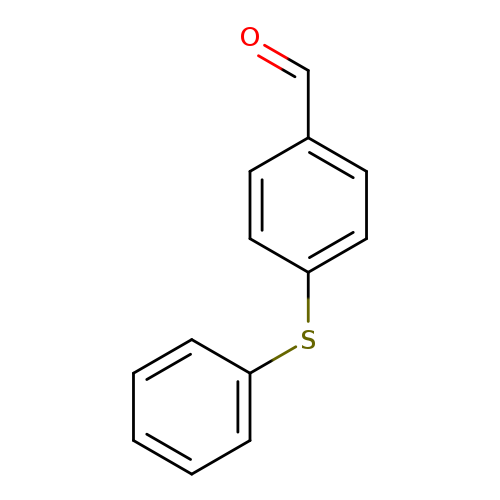 O=Cc1ccc(cc1)Sc1ccccc1