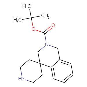 O=C(N1Cc2ccccc2C2(C1)CCNCC2)OC(C)(C)C