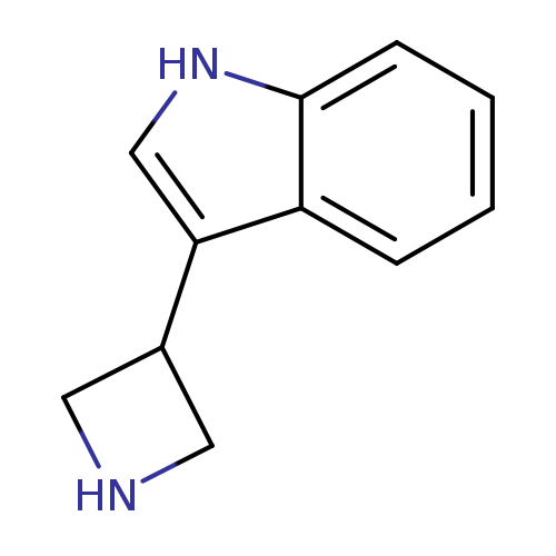N1CC(C1)c1c[nH]c2c1cccc2