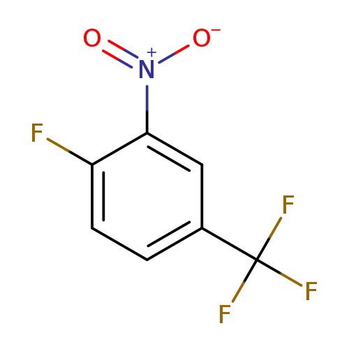 [O-][N+](=O)c1cc(ccc1F)C(F)(F)F