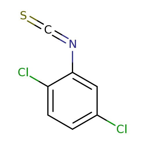 Clc1ccc(cc1N=C=S)Cl