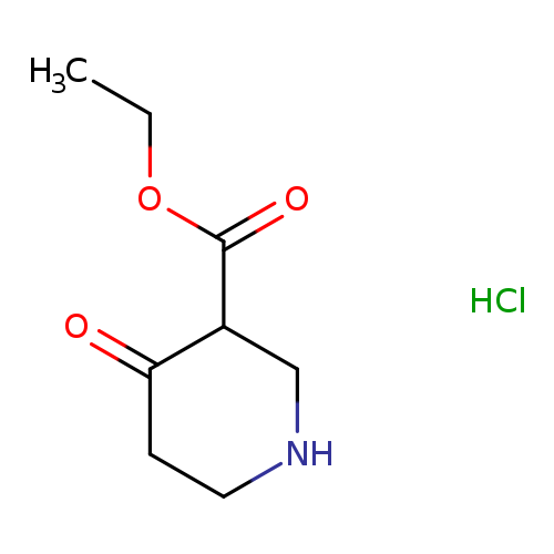 CCOC(=O)C1CNCCC1=O.Cl