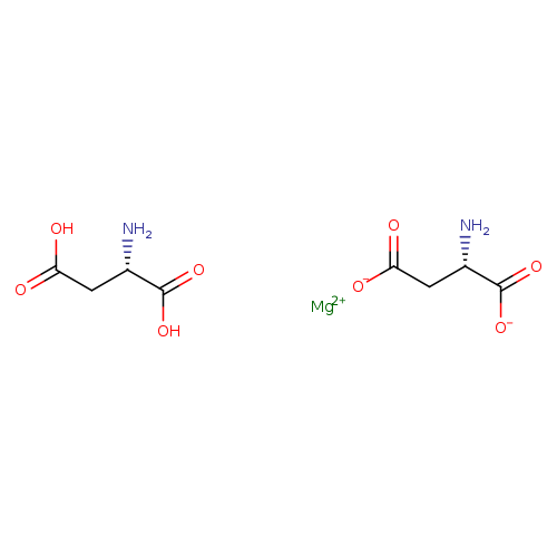 OC(=O)C[C@@H](C(=O)O)N.[O-]C(=O)C[C@@H](C(=O)[O-])N.[Mg+2]