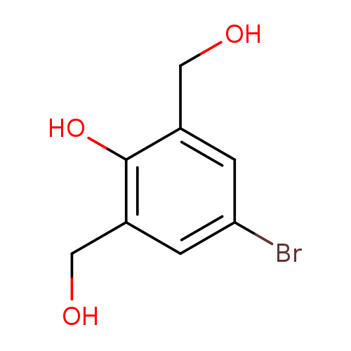 OCc1cc(Br)cc(c1O)CO