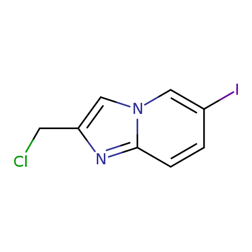 ClCc1cn2c(n1)ccc(c2)I