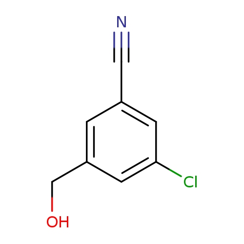 OCc1cc(C#N)cc(c1)Cl