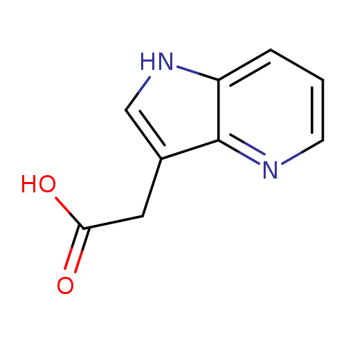 OC(=O)Cc1c[nH]c2c1nccc2