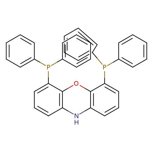 c1ccc(cc1)P(c1cccc2c1Oc1c(N2)cccc1P(c1ccccc1)c1ccccc1)c1ccccc1