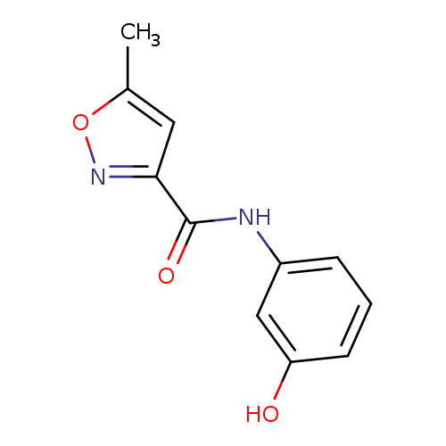Oc1cccc(c1)NC(=O)c1noc(c1)C