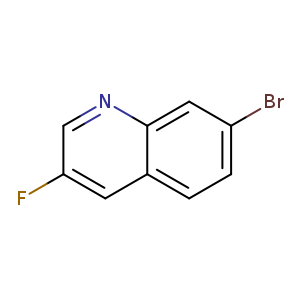 Brc1ccc2c(c1)ncc(c2)F