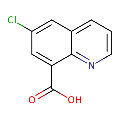 Clc1cc2cccnc2c(c1)C(=O)O