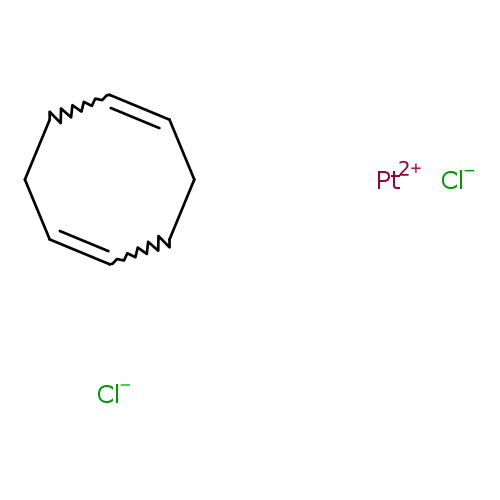 C1CC=CCCC=C1.[Cl-].[Cl-].[Pt+2]