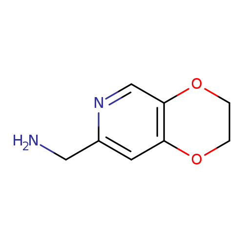 NCc1ncc2c(c1)OCCO2