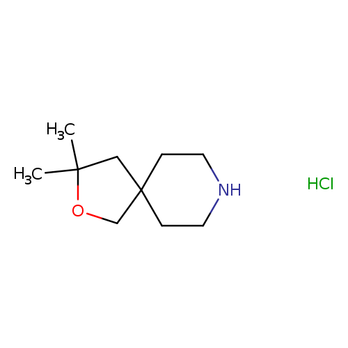 CC1(C)OCC2(C1)CCNCC2.Cl