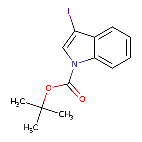 Ic1cn(c2c1cccc2)C(=O)OC(C)(C)C